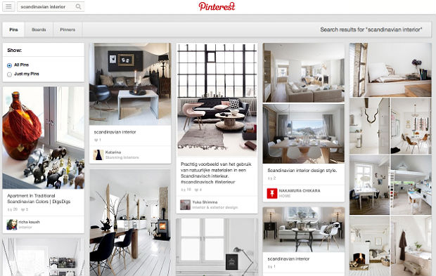 Pinterest「scandinavian interior」