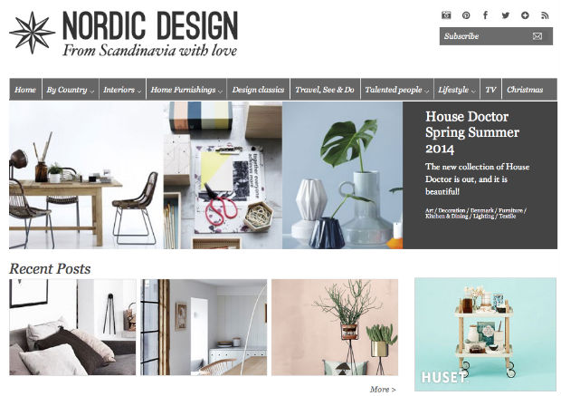 北欧インテリアブログ「Nordic Design」