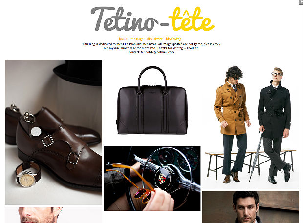 メンズファッションブログTetina-tete