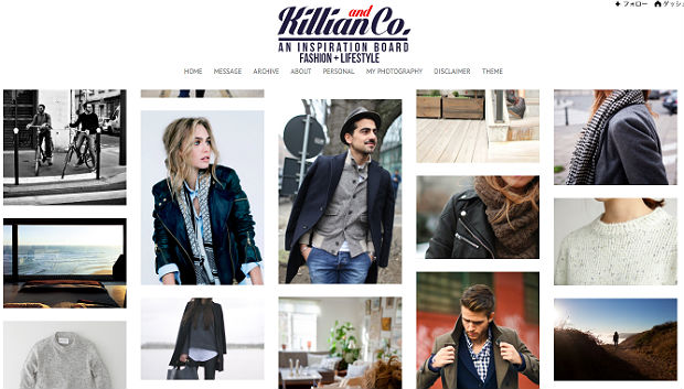 メンズファッションブログKillian & Co