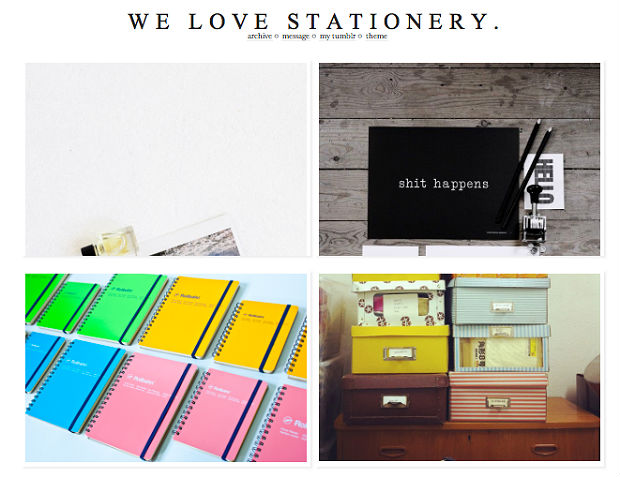 WE LOVE STATIONERY.