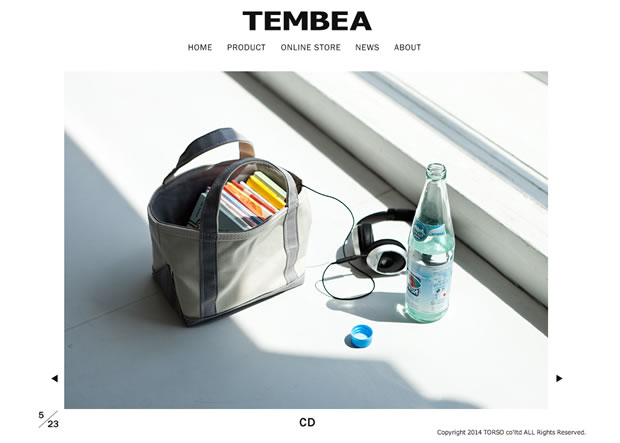 TEMBEA（テンベア）のミニトートバッグ